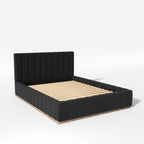 Agnes Bouclé Platform Bed