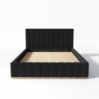 Agnes Bouclé Platform Bed