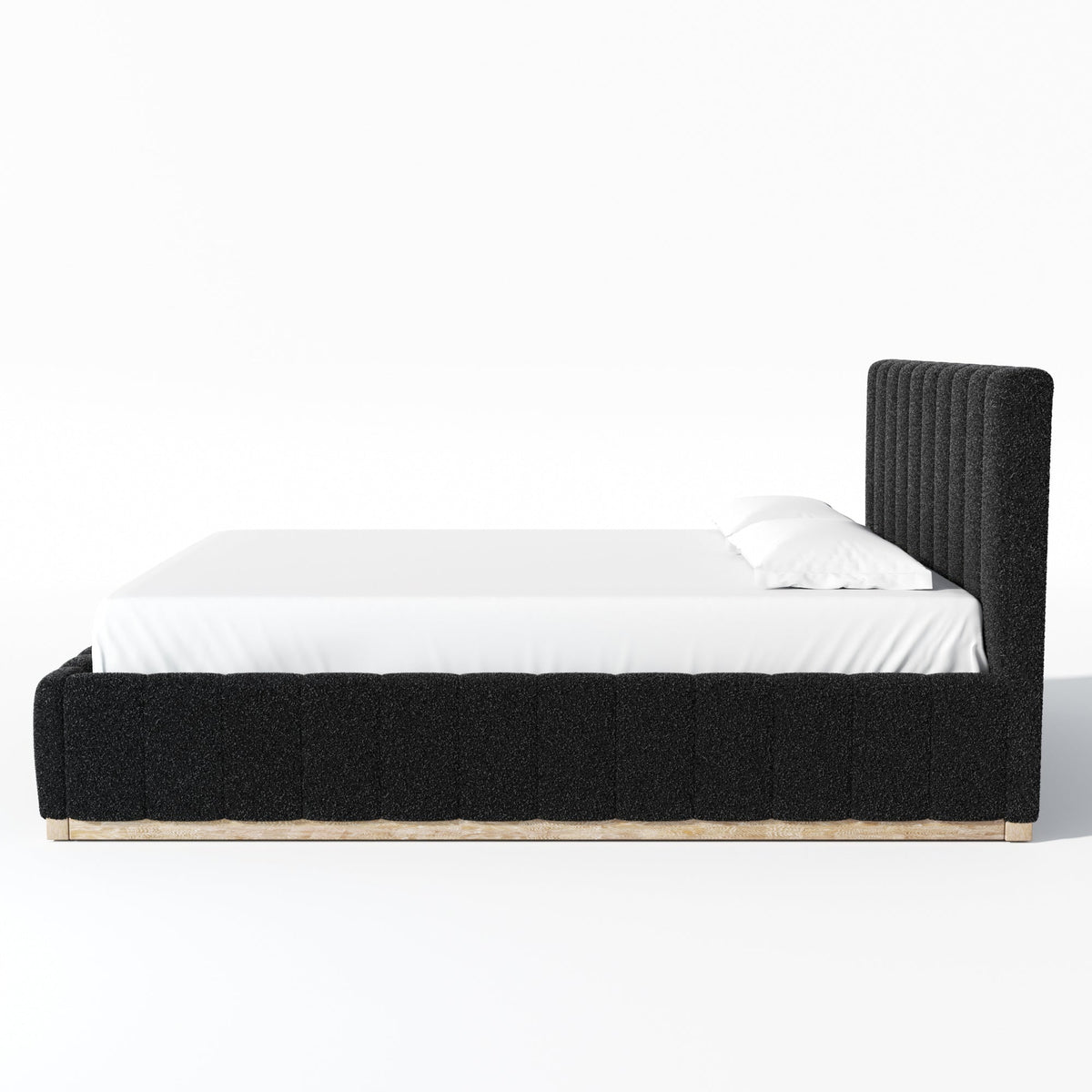 Agnes Bouclé Platform Bed