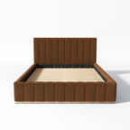 Agnes Bouclé Platform Bed