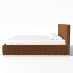 Agnes Bouclé Platform Bed