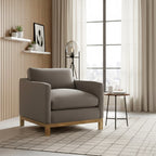 Albert Premium Linen Armchair