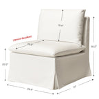Nelly Slipcover Performance Dining Banquette