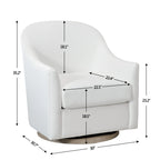 Ethel Swivel Nursery Glider