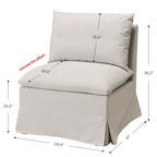 Nelly Slipcover Performance Dining Banquette